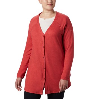 Dámské Kardigany Columbia By the Hearth Plus Size Červené OKUXLP675